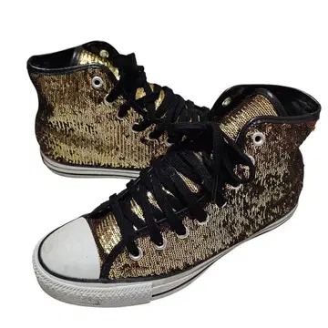 Y2K [ Converse ] 하이컷 스니커즈 스팽글 26cm