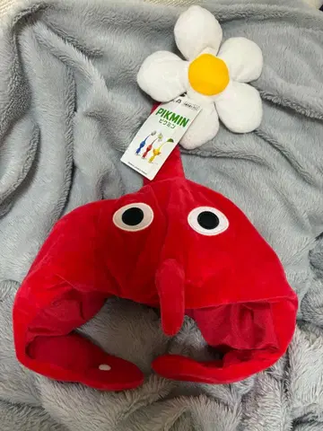 피크민 빨간색 피크민 모자 모자