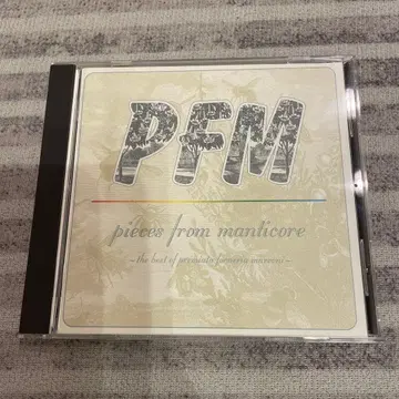 PFM Pieces From Manticore CD