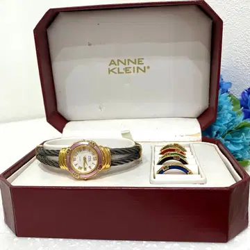 [ 극상품 ] ANNE KLEIN 체인지 베젤 여성용 손목시계 쿼츠