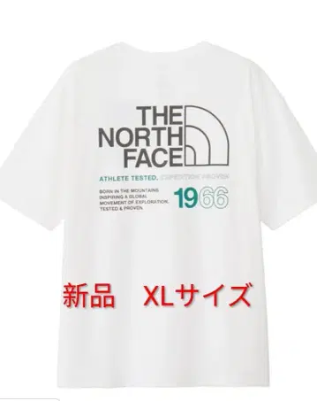 THE NORTH FACE 새상품 백 프린트 T셔츠 XL NT32597