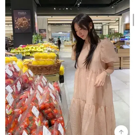 퍼프 롱원피스 새상품