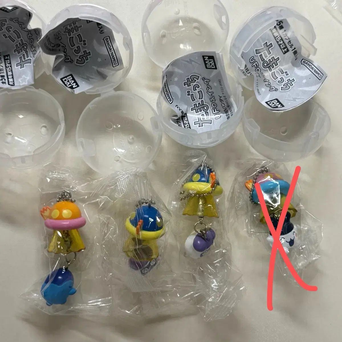다마고치 마스크치,긴치로치,미미치 우주선 가챠 양도
