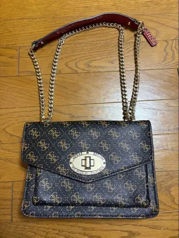 [ GUESS ] 숄더백 [ 브라운 ]
