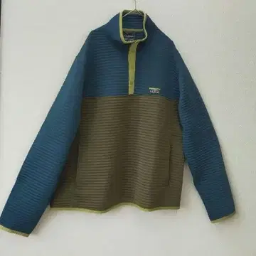 L.L.Bean 엘엘빈 풀오버 플리스 바이컬러 남성용 L