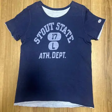 [ 새상품급 ] Champion 런택 더블 페이스 T M