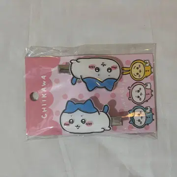 한국 CHIIKAWA 헤어 클립 2세트 치이카와 (먼작귀) 하치와레