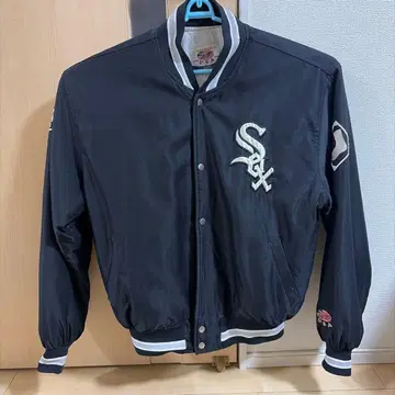 시카고 화이트삭스 바시티 자켓 구제 의류 90s
