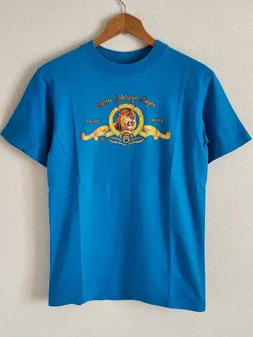 80s 메트로 골드윈 메이어 T셔츠 무비 영화 USA제 빈티지