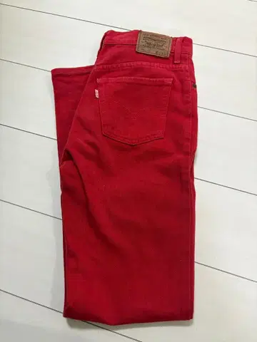 Levi's 리바이스 레드 데님 팬츠