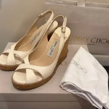 JIMMY CHOO 샌들 화이트