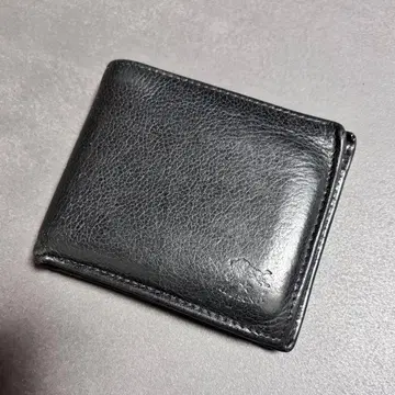 가격 인하 일비종떼 ILBISONTE 지갑 2단 접이식 지갑 천연 가죽 소가죽
