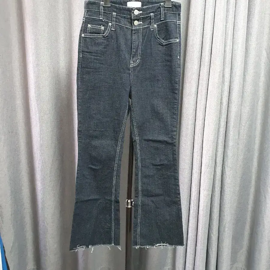 L부츠컷 스판 데님