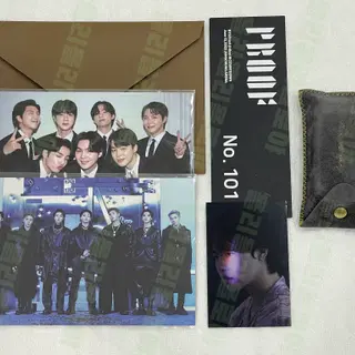 방탄소년단 bts 공방 프루프 proof 역조공 단체엽서 가족사진 지민포