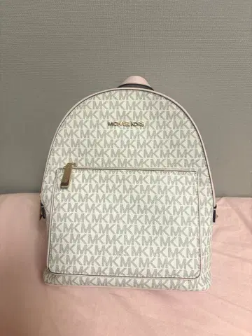 MICHAEL KORS MK 패턴 화이트 여성용 백팩
