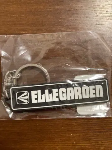미개봉 새상품 ELLEGARDEN 러버 키링 블랙 x 화이트 엘르가든