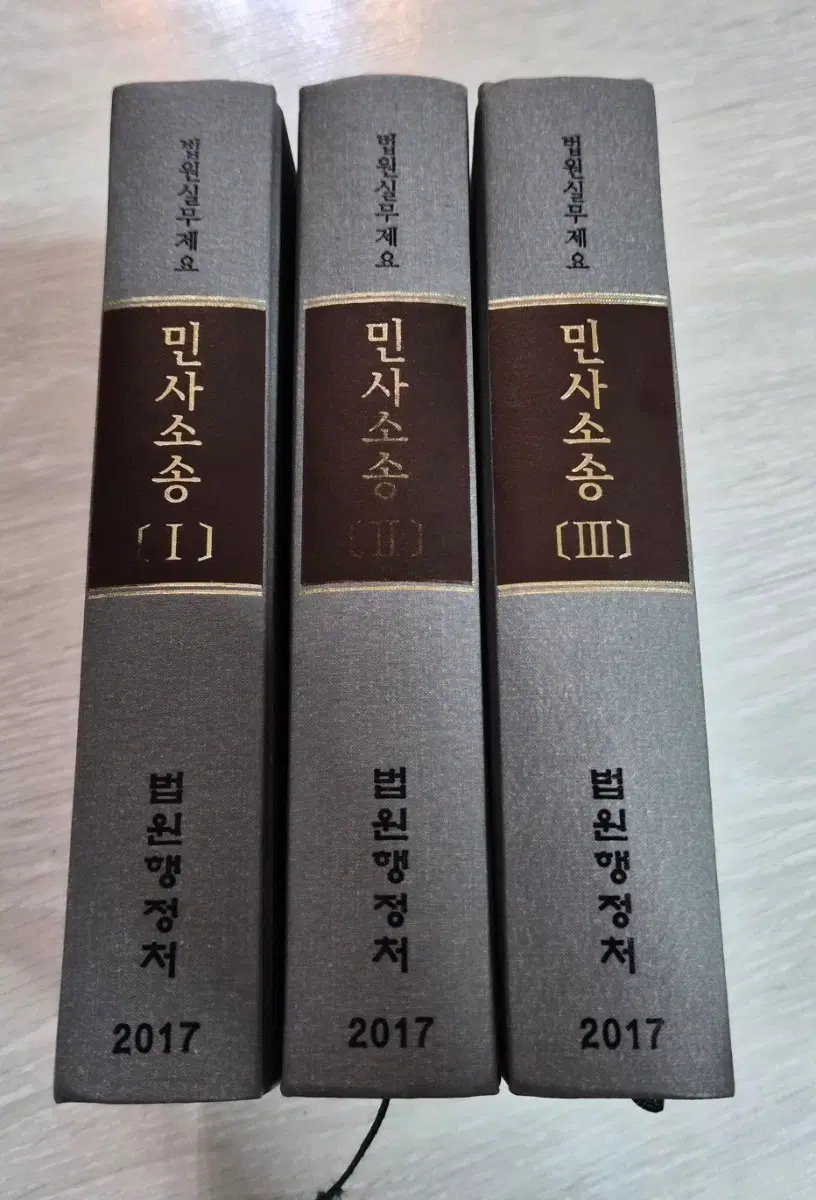 법원실무제요 민사소송 2017 3권 세트