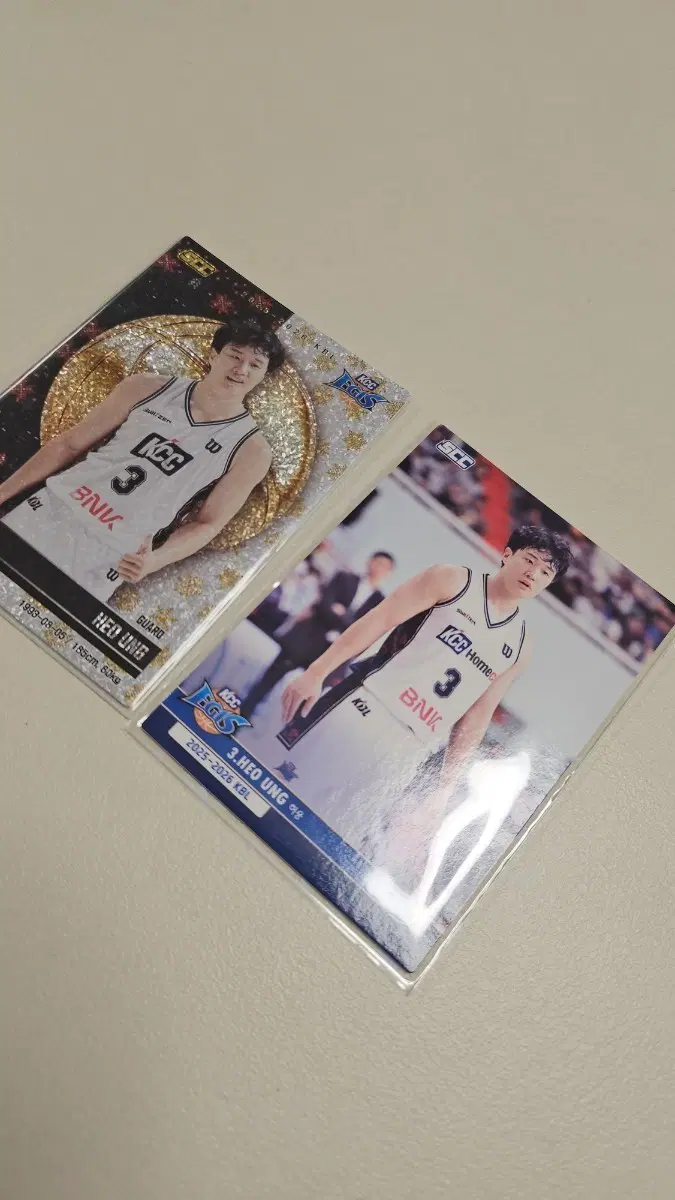 KBL 포토카드 허웅 2025-2026 포토카드 홀로 페러렐+노말 일괄