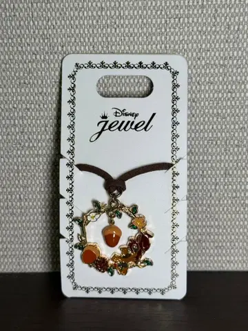 Disney jewel 칩과 데일 목걸이