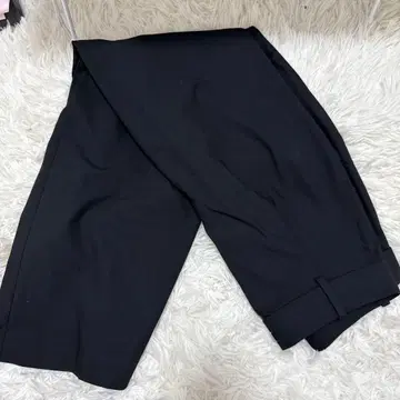 블랙 슬랙스 팬츠