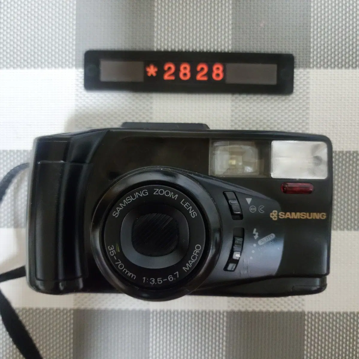 삼성 AF 줌 770 데이터백 필름카메라