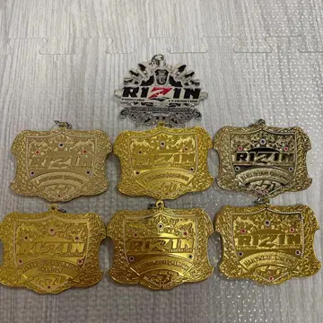 RIZIN 챔피온 벨트 아사쿠라 미쿠루 전 계급 세트