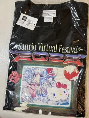 Sanrio Virtual Festival 2025 티셔츠 XL 키티