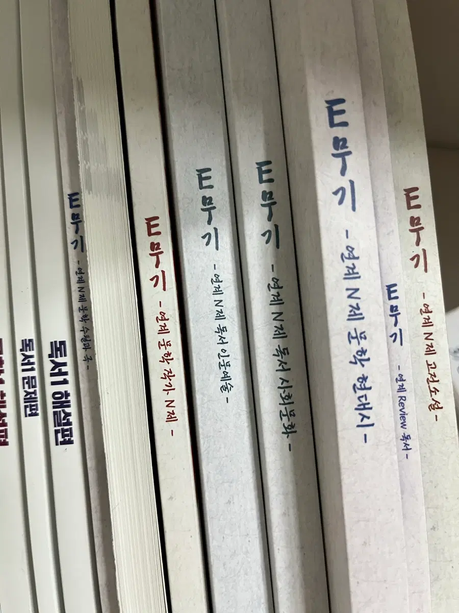 황용일 시대인재 국어 교재