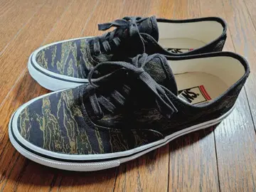 VANS Skate Authentic 타이거 카모 28cm 상자 없음