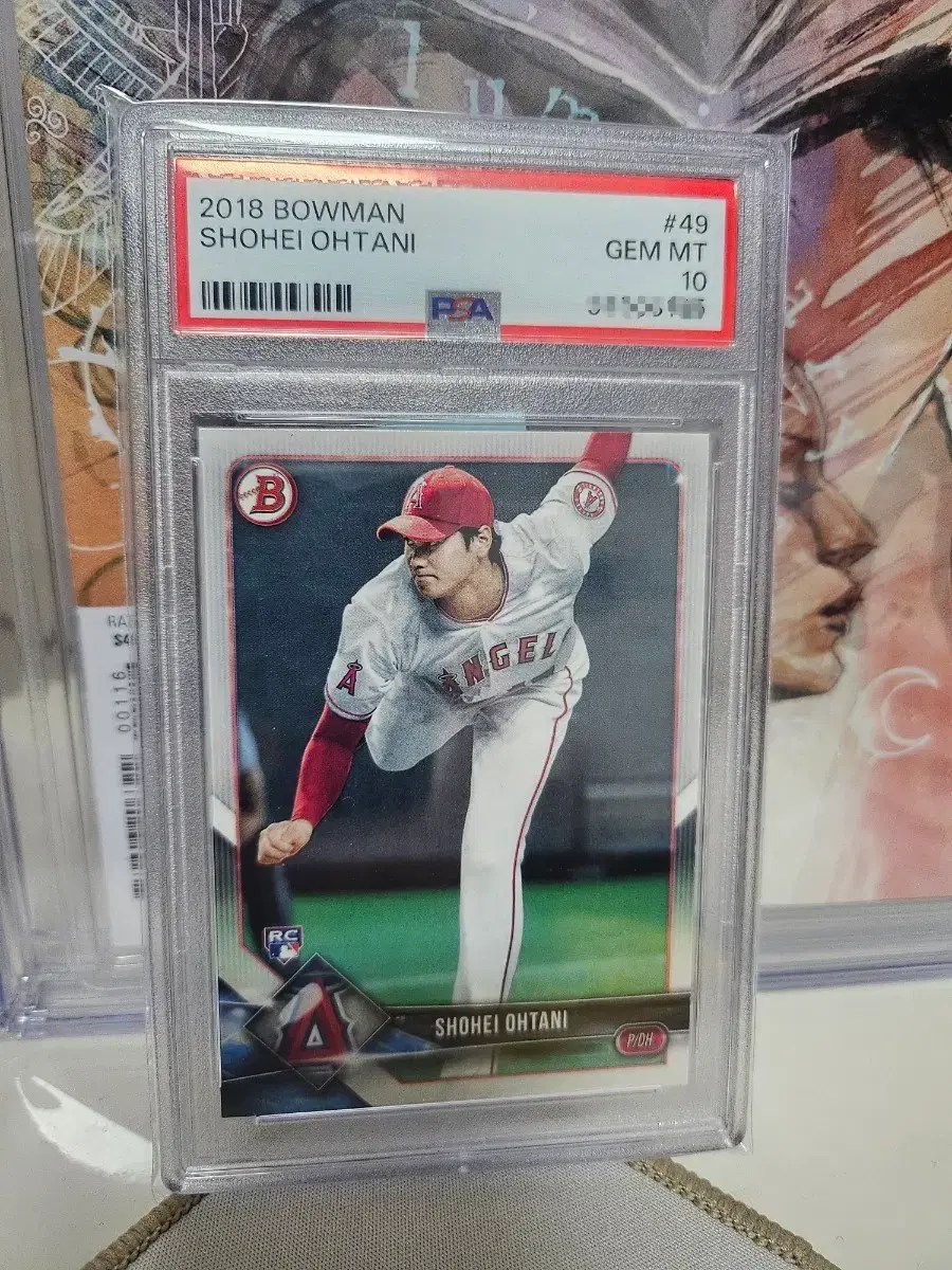 [PSA 등급] 오타니 쇼헤이 루키 2018 Bowman #49 PSA1