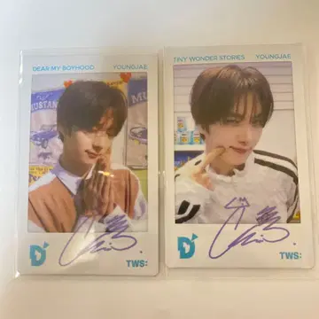 TWS 영재 DICON 폴라로이드 2장 세트