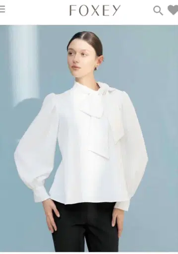 [ 미사용 새상품 ] FOXEY NEW YORK TOPS 40