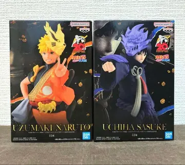 NARUTO 20주년 피규어 나루토, 사스케 2점 세트