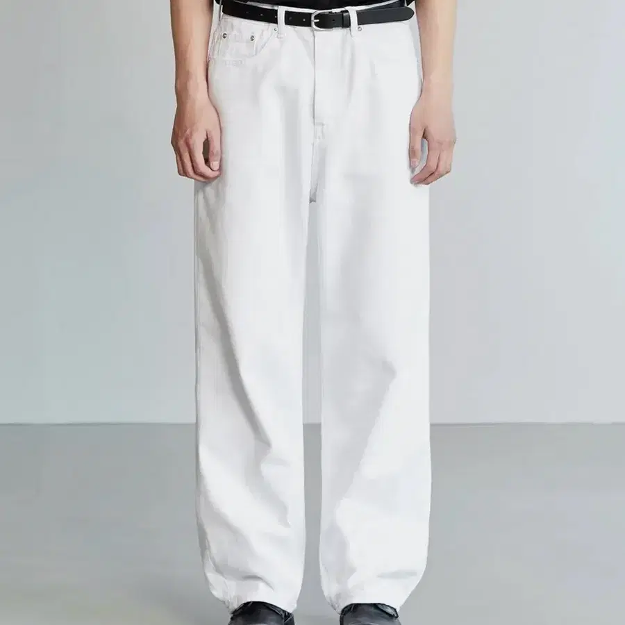 브랜디드 1854 CLEAR WHITE JEANS [30]