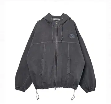 계속 한밤중이면 좋을 텐데 음양 Vintage Zipup Hoodie L