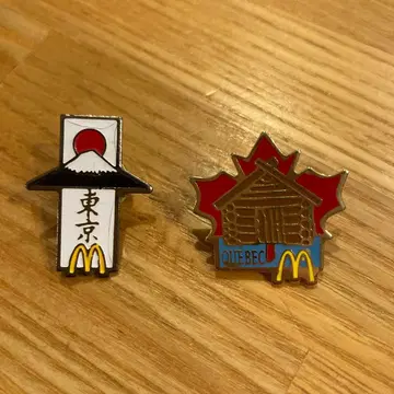 핀 배지 맥도날드 빈티지