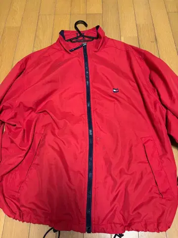 TOMMY HILFIGER 나일론 자켓 레드