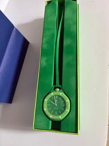 Swatch Royal Pop 회중시계 그린
