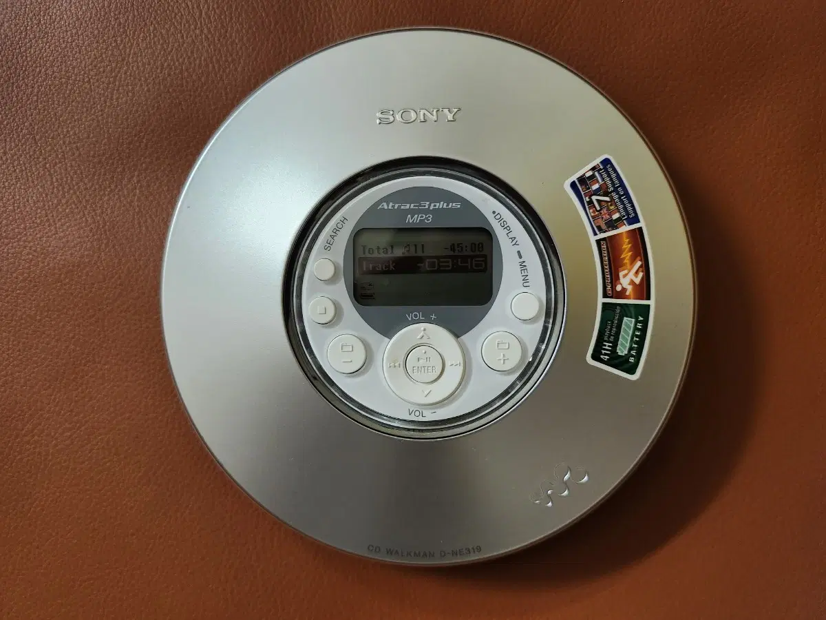 소니 CD 워크맨 D-NE319 MP3 CD 플레이어 15번