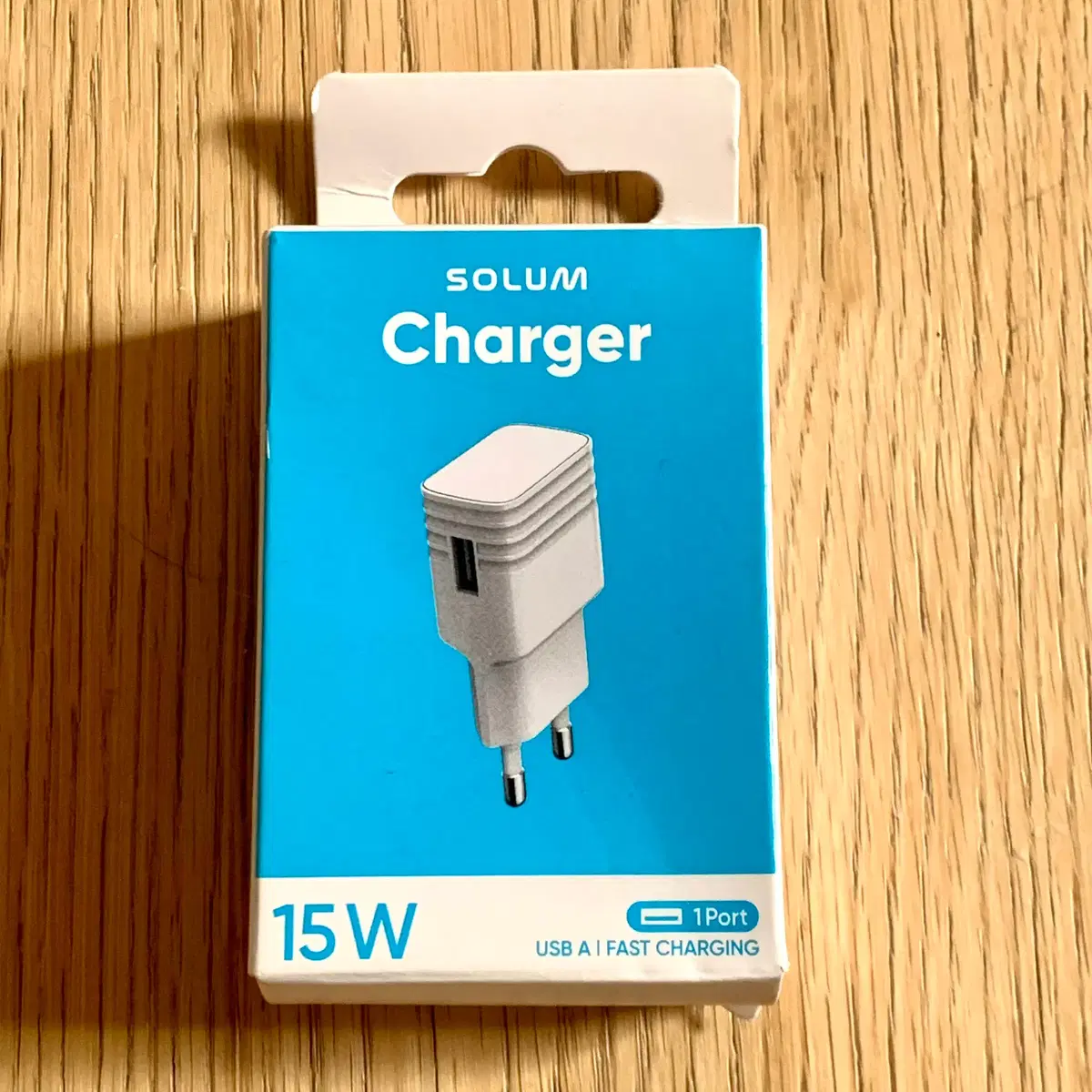 [미개봉] 솔루엠 USB 고속 충전기 어댑터 (15W)