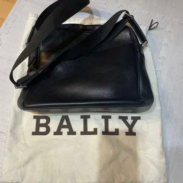 BALLY 가죽 숄더백 블랙
