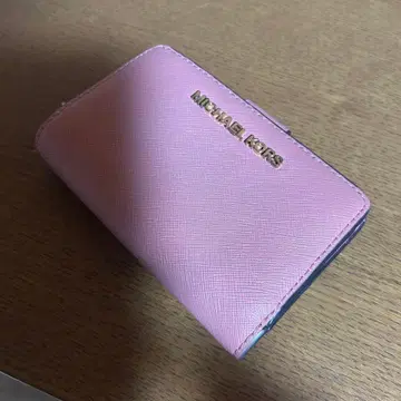 MICHAEL KORS 접이식 지갑 핑크