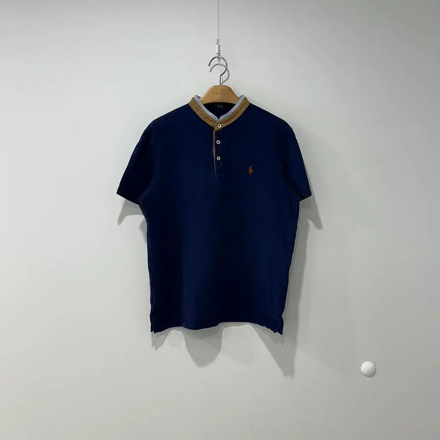 POLO RALPH LAUREN 폴로랄프로렌 차이나카라 반팔티