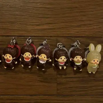 몬치치 침탄 메지루시 액세서리 6개 세트