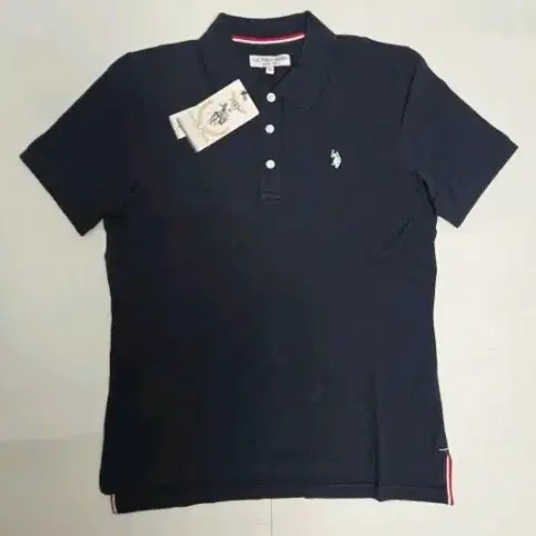 US 폴로 랄프로렌 네이비 카라티 L 새상품