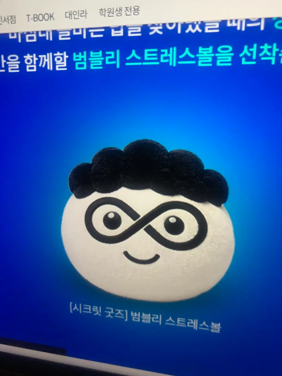 김범준 스트레스볼 삽니다