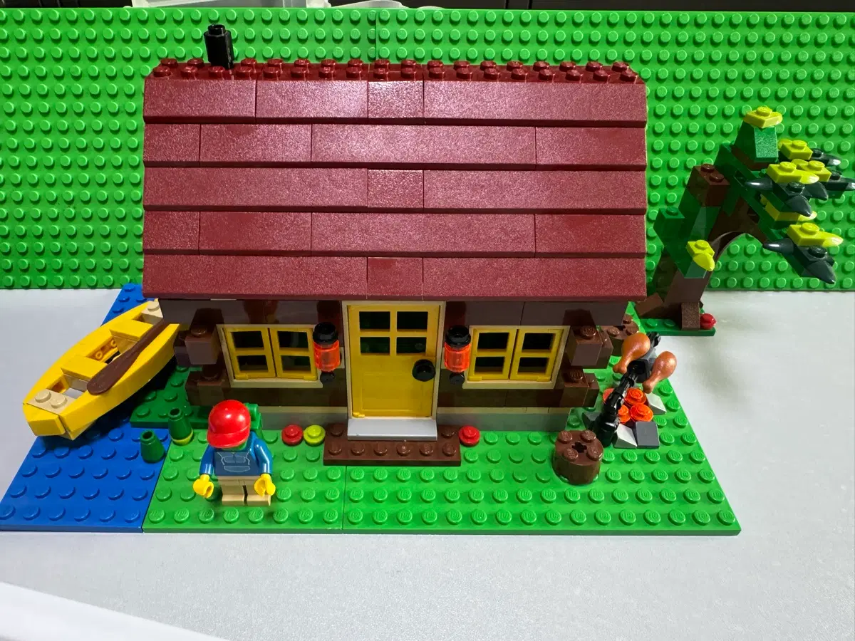 레고 크리에이터 5766 통나무집(Log Cabin) 풀구성 설명서 포함