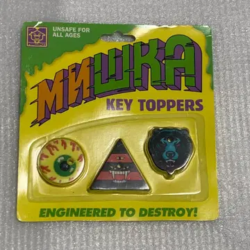 MISHKA KEY TOPPERS 키캡 3개 세트