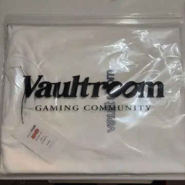 VAULTROOM x NARUTO 사스케 티셔츠 '화이트' L