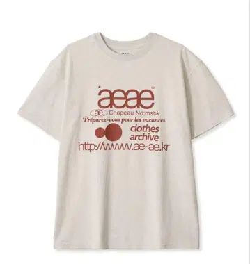 aeae 그래픽 반팔 티셔츠